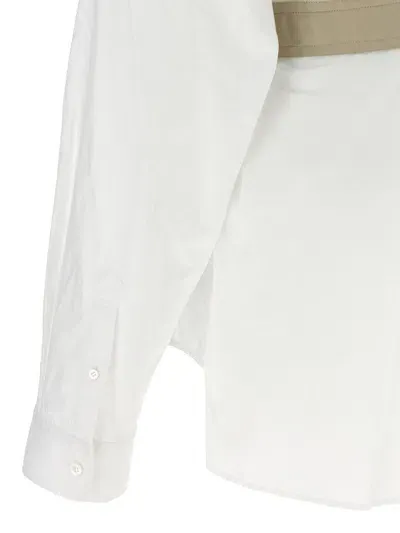 Balenciaga Belt Shirt In White