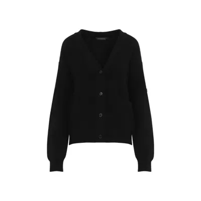 Balenciaga Cardigan In Black