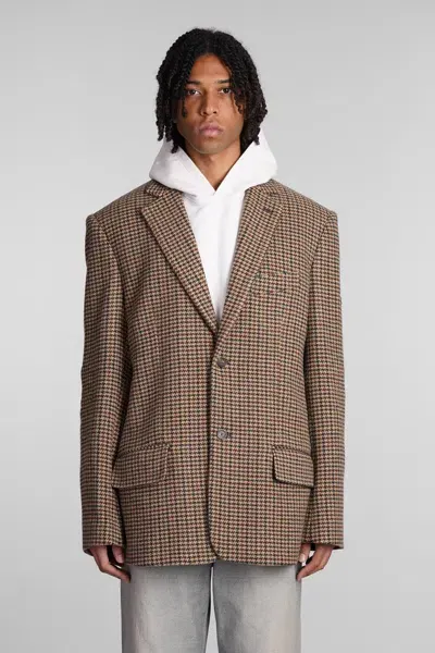 Balenciaga Blazer In Beige