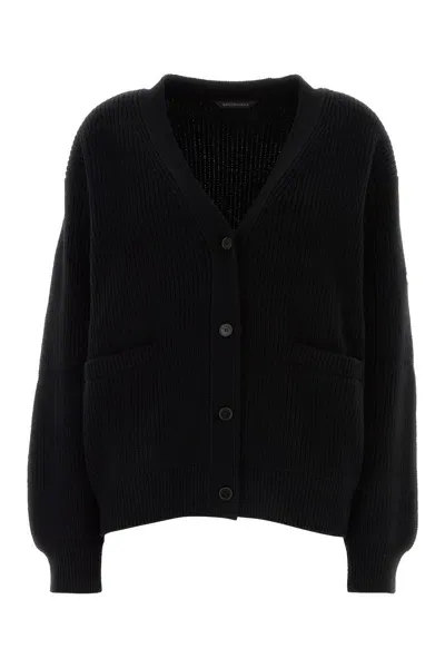 Balenciaga Cardigan-s Nd  Female In Black