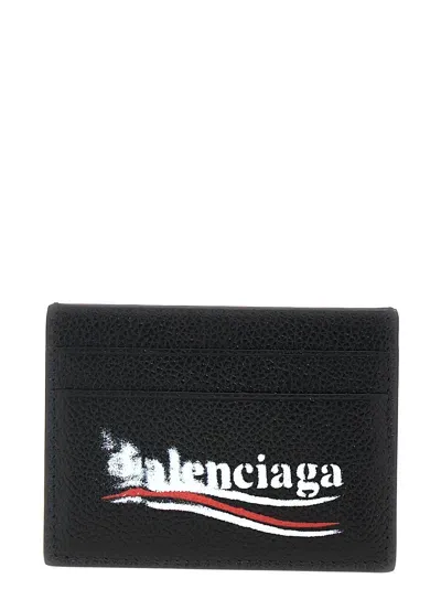 Balenciaga Cash Card Holder In Black