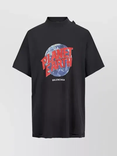 Balenciaga T-shirt In Black