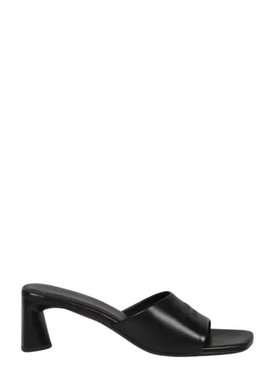 Balenciaga Duty Free 60mm Leather Mules In Black