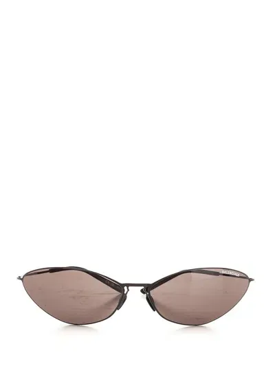 Balenciaga Eyewear Malibu Round Sunglasses In Black