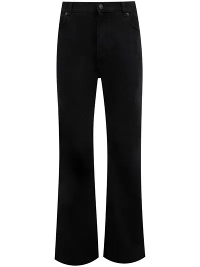 Balenciaga Flared Jeans In Black