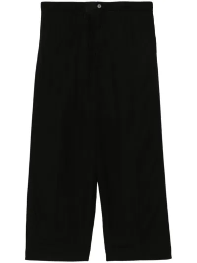 Balenciaga Fluid Trousers In Black