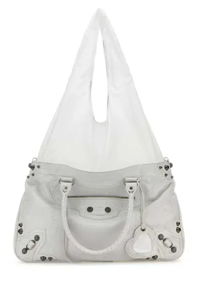 Balenciaga Handbags. In Optwhiteoptwhite