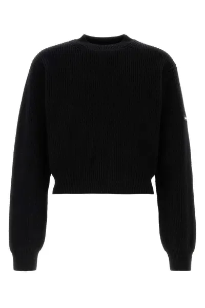 Balenciaga Knitwear In Black