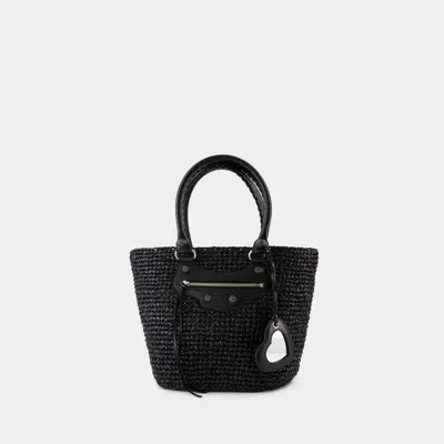 Balenciaga Le Cagole Medium Tote Bag In Black