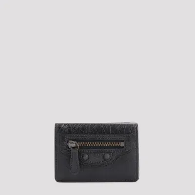 Balenciaga Le City Mini Wallet In  Black