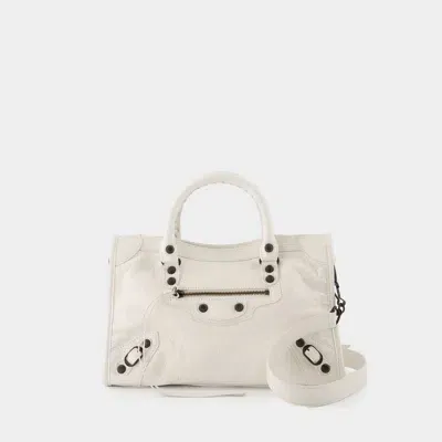 Balenciaga Le City Small Purse -  - Leather - White