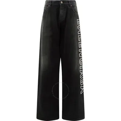 Balenciaga Black Outline Jeans