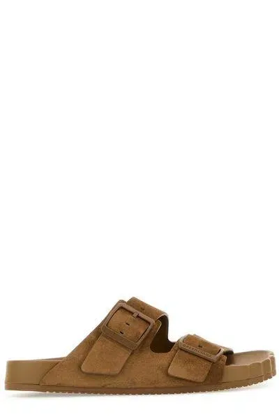 Balenciaga Men's Sunday Sandal In Berown