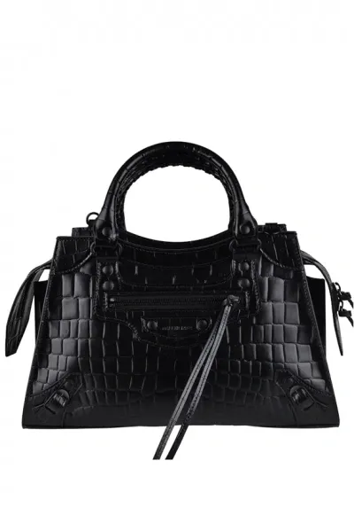 Balenciaga Neo City Bag In Black