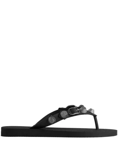 Balenciaga Sandals In Black