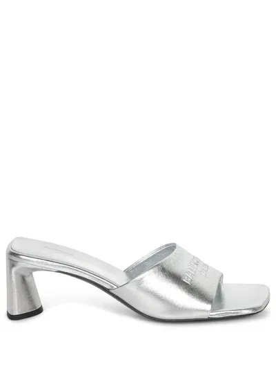 Balenciaga Sandals In Silber