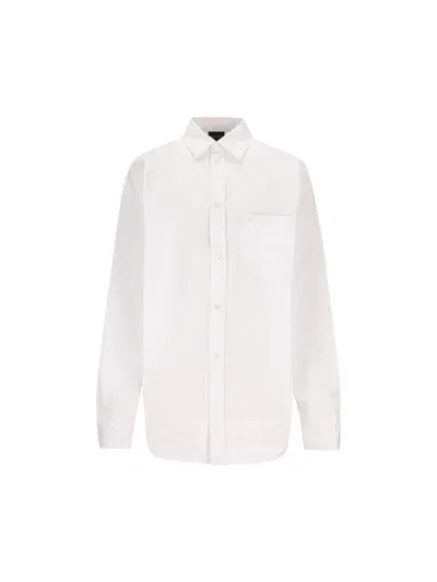 Balenciaga Shirts In White