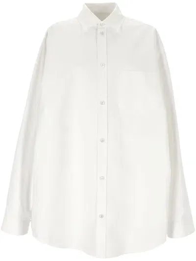 Balenciaga Shirts In White