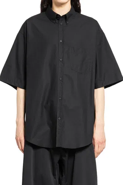 Balenciaga Short Sleeves In Black