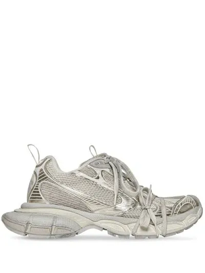 Balenciaga Sneakers In Eggshell