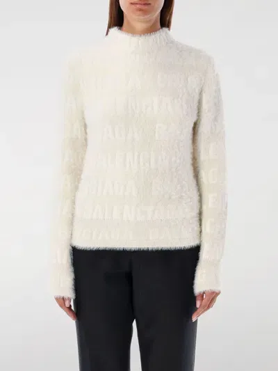 Balenciaga Sweater  Woman Color White In Weiss