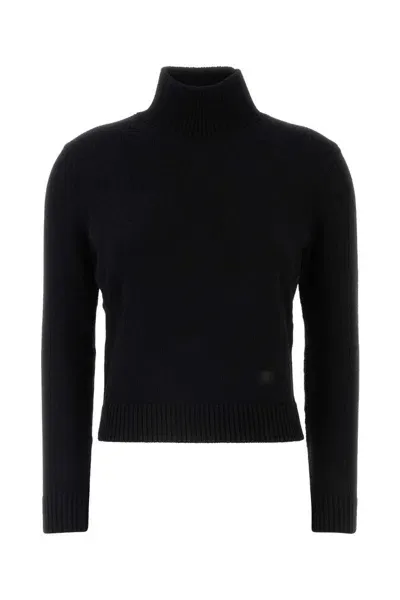 Balenciaga Sweaters In Black