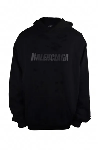 Balenciaga Sweatshirt In Black