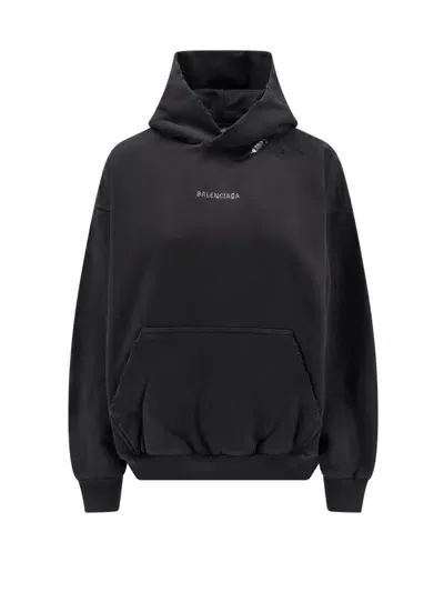 Balenciaga Sweatshirt In Black