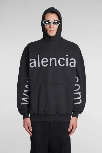 Balenciaga Sweatshirt In Black