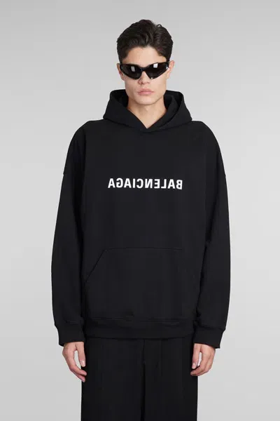 Balenciaga Sweatshirt In Black