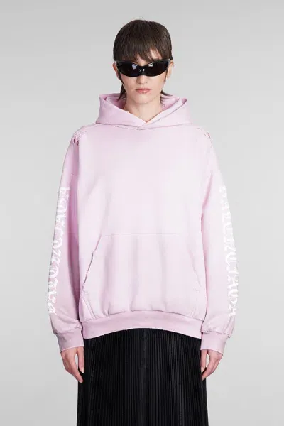 Balenciaga Sweatshirt In Pink