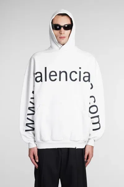 Balenciaga Sweatshirt In White