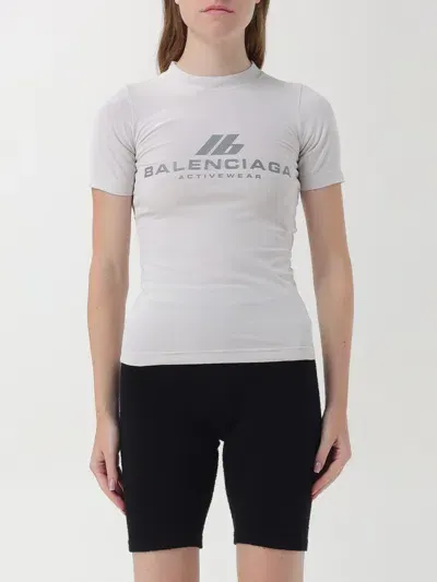 Balenciaga T-shirt  Woman Color White In Weiss