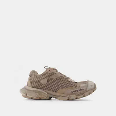 Balenciaga Track.3 Sneakers In Beige