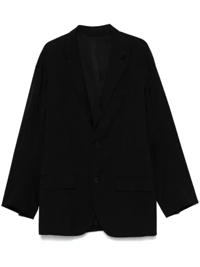 Balenciaga Twill-weave Blazer In Black