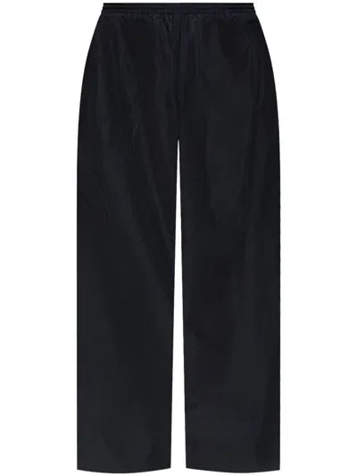 Balenciaga Wide-leg Trousers In Black