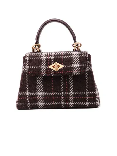 Ballantyne Diamond Checked Handbag In Multi