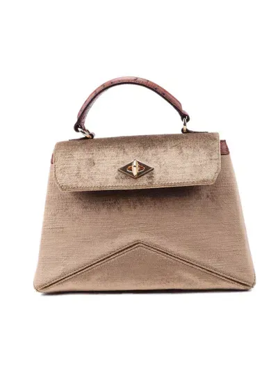 Ballantyne Diamond Tote Bag In Beige