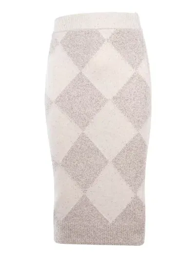 Ballantyne Skirt In Beige