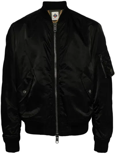 Bally Adrien Brody Travel Collection Bomber Jacket In Black