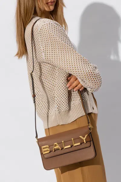 Bally Spell Cross Body Bag In Brown