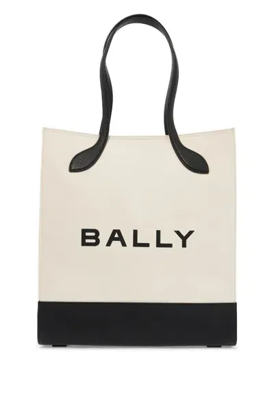 Bally Bar Keep On Tote Bag In White