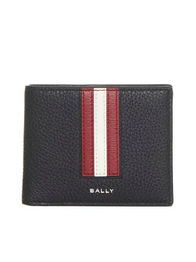 Bally Bi-fold Wallet In Black