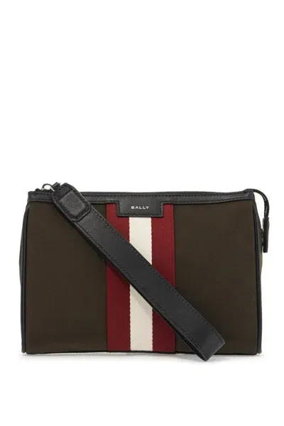 Bally Code Pouch Bag In Brown