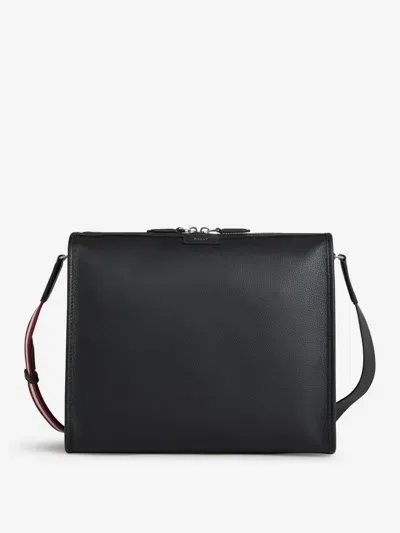 Bally Code Shoulder Bag In Two-way Zipper Closure