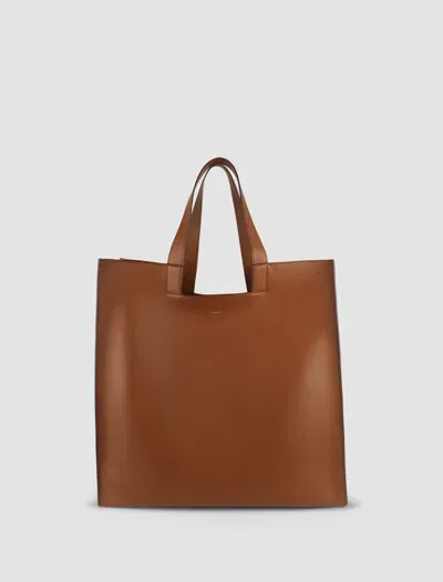 Bally Easy Tote Bag In Leather 21+gold