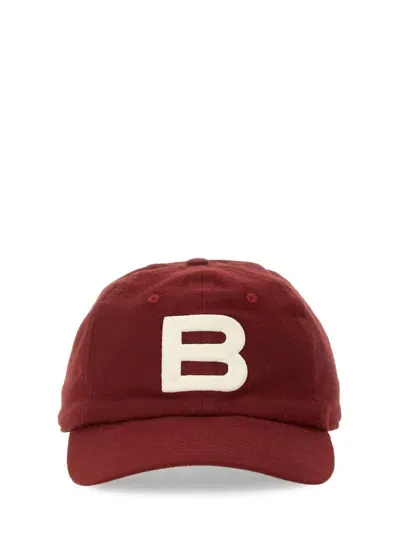 Bally Hat With Logo In Red