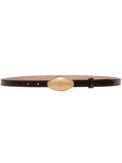 Bally Leather Belt In Black