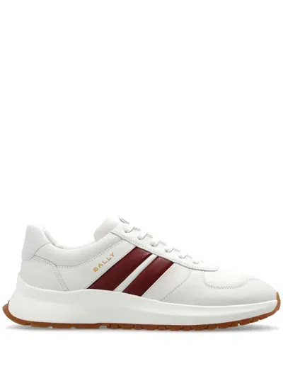 Bally Outline Sneakers In White