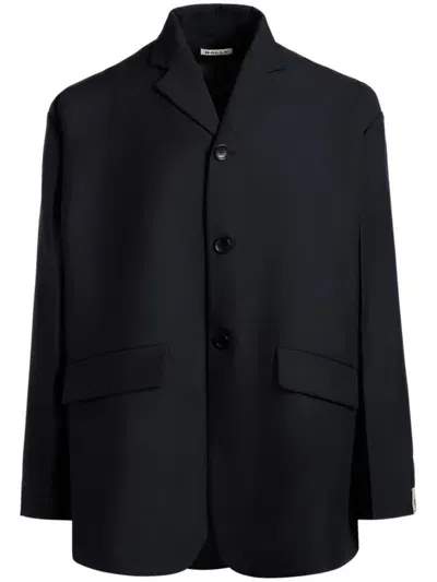 Bally Single-breasted Blazer In Blue